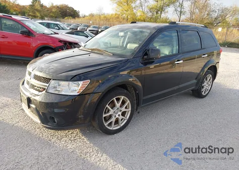 2012 Dodge Journey Crew from USA, damaged, VIN 3C4PDDDG7CT345941